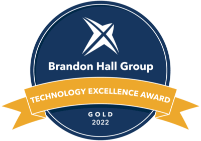 Brandon Hall Group Excellence in Technology Award Program - Gold Award 2022